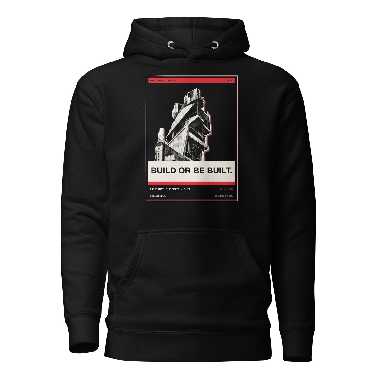 [MKR] THE BUILDER — PREMIUM HOODIE